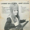 Annie Leclerc - L'homme que je veux 1973 (dos)