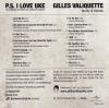 Gilles Valiquette - P.S. I Love UKE 2015 (couverture - dos)