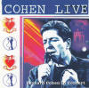 Leonard Cohen - Cohen Live - Leonard Cohen in concert 1994 (couverture)