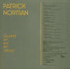Patrick Norman - Quand on est en amour 1984 (dos)